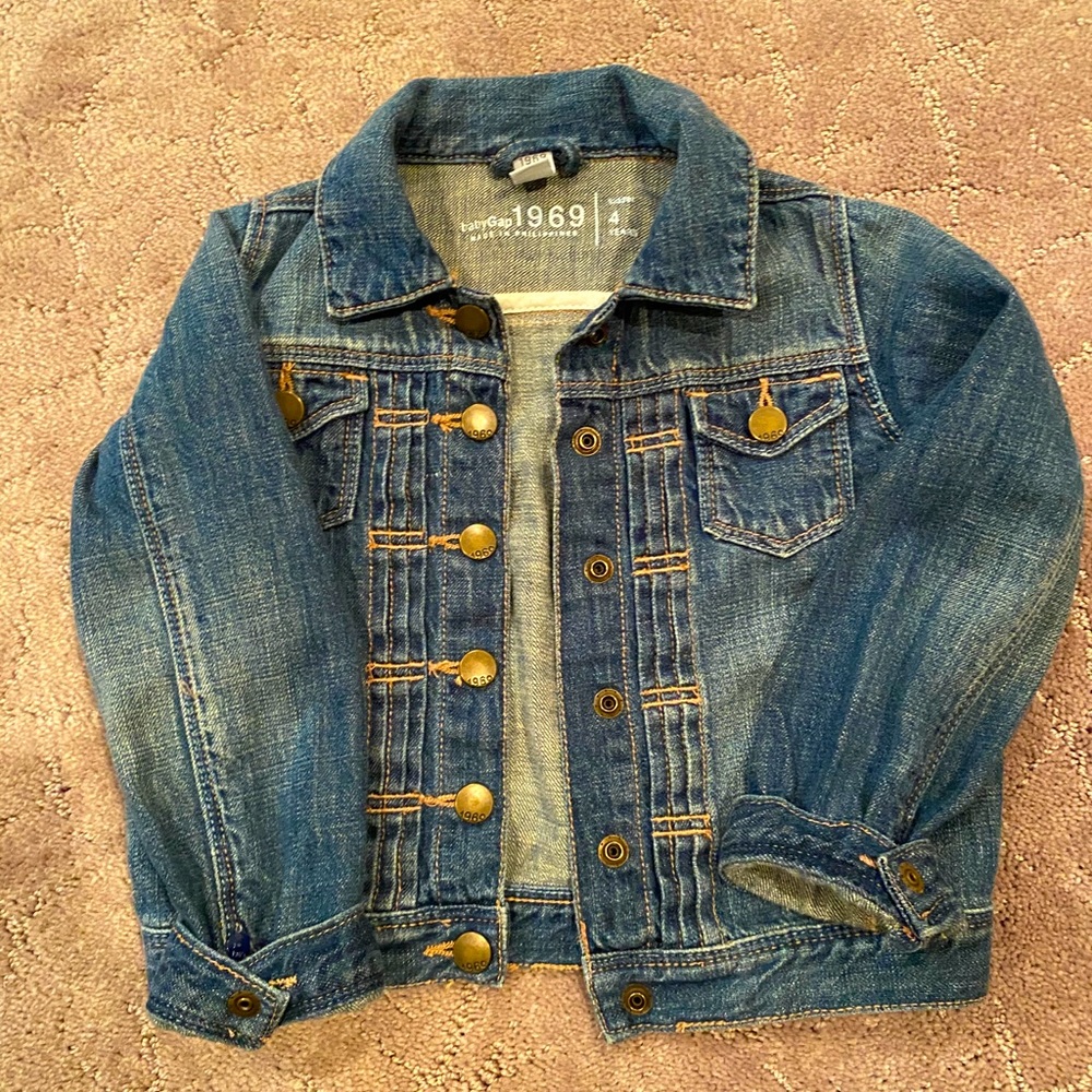 Gap kids denim jacket